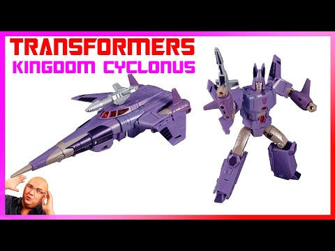 Видео: Transformers Kingdom Cyclonus - обзор на лучшую фигурку Циклона.