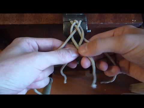 Видео: Плетение косы из 4 нитей