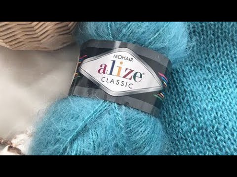 Видео: Кид мохер или мохер классик?Alize kidmohair или Alize Mohair klassik что лучше?