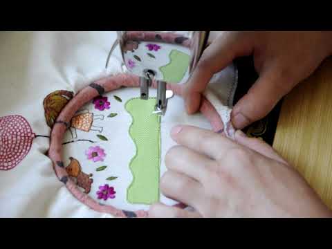 Видео: Ние с иглите. Как да бродираме на крачна шевна машина. Стъпка Пет