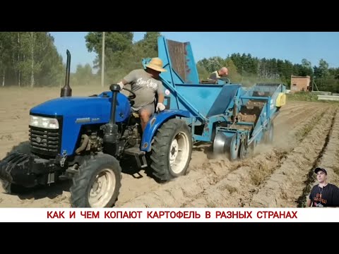 Видео: КАК И ЧЕМ КОПАЮТ КАРТОФЕЛЬ В РАЗНЫХ СТРАНАХ,ПОДБОРКА /HARVESTING POTATOES IN DIFFERENT COUNTRIES