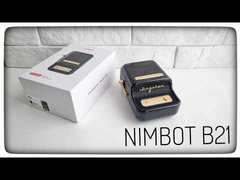 Видео: термопринтер NIMBOT B21 для мыловарения. помощник который нужен всем!