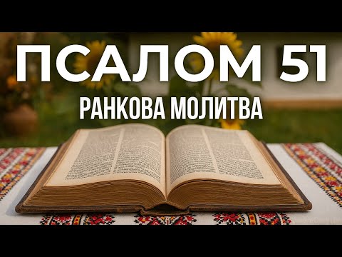 Видео: 8 ЖОВТНЯ ПСАЛОМ 51 (50):12-14 | СЕРЦЕ ЧИСТЕ СТВОРИ В МЕНІ БОЖЕ!