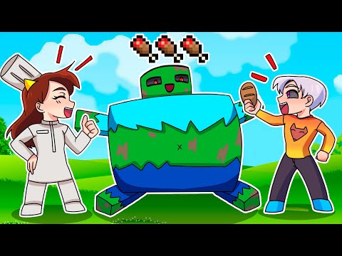 Видео: 😨 Майнкрафт но ВСЕ МОБЫ ТОЛСТЕЮТ ОТ ЕДЫ!
