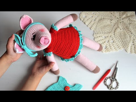 Видео: Хрюша. Часть4. Платье и повязочка.