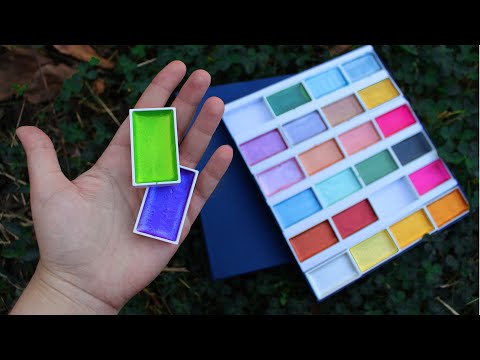 Видео: ОГРОМНАЯ АКВАРЕЛЬ тестирование