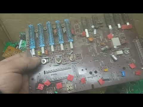 Видео: Микс и мать без чипа тоже микс. Сдать платы дорого. 