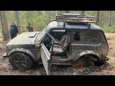 Видео: Оффроуд сток выезд #нива #оффроуд #4x4 #грязь #pajero #покатушки #toyota #jeep