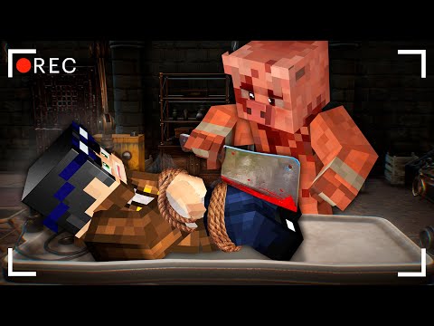 Видео: СВИНОГОЛОВЫЙ маньяк. Секретная Лаборатория в ЛАГЕРЕ [Часть 3] - Проект Заброшки Майнкрафт