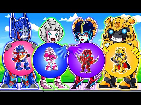 Видео: [S13] Шмель 🐝, Дэди Оптимус, Мамочка АРСИ - Часть 7 | Сборник лучших мультяшных роботов 13 сезона