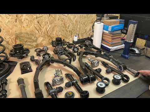 Видео: Реставрация передней подвески Jaguar XJS
