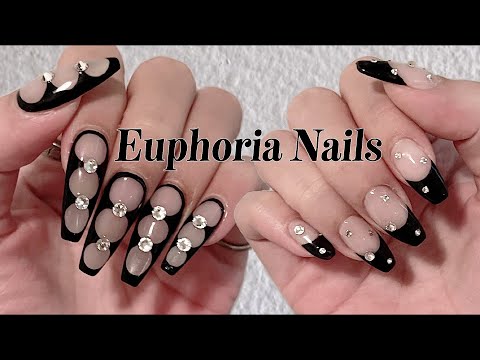 Видео: SUB) Как нарастить акрил в домашних условиях / Euphoria nails / maddy nails / Self nails / АSMR