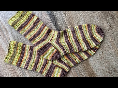 Видео: Носки | пряжа Alize | спицы 2.25 