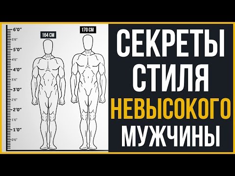Видео: Как Подобрать Одежду НЕВЫСОКИМ Мужчинам | Как выглядеть выше