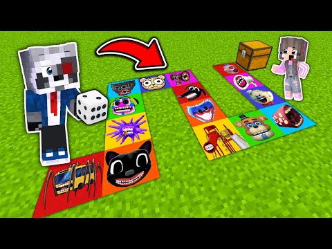 Видео: НУБ И ПРО ИГРАЮТ В НАСТОЛЬНУЮ ИГРУ В МАЙНКРАФТ ! SCP СИРЕНОГОЛОВЫЙ АВТОБУС ПОЖИРАТЕЛЬ ХАГГИ ВАГГИ