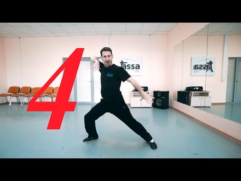 Видео: Уроки лезгинки от Аскера (NEW) - Часть 4 / Боковой ход, повороты, переходы, точка после подбивки.