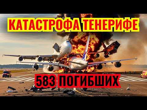 Видео: ОШИБКА Boeing 747: 583 Погибших  | Авиакатастрофа Тенерифе 1977