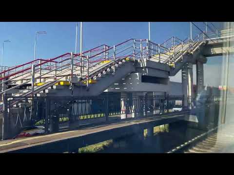 Видео: ВСМ строительство ввода в Санкт-Петербург. октябрь 2025. Из окна Сапсана