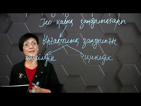 Видео: § 22. Геоэкологиялық үдерістерде географиялық қабық заңдылықтарының рөлін анықтау.