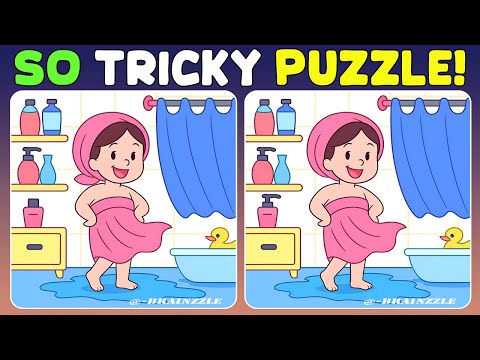 Видео: Найдите три отличия: головоломка, которая обманула миллионы 🤯🔍