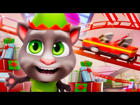 Видео: Говорящий Том ⭐ Праздники в молле 🎁🛍 Коллекция смешных мультиков ⭐ Классные Мультики