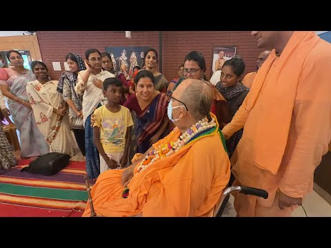 Видео: Встреча с молодёжью ИСККОН в Ченнаи | Храм в Северном Ченнаи | Центр Анна Нагар