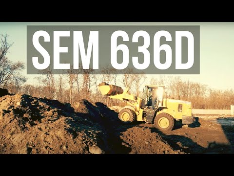 Видео: ОГЛЯД ПОТУЖНОГО SEM 636D | Фронтальний навантажувач для тяжкої роботи | Обзор SEM 636D