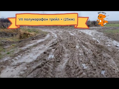 Видео: VII полумарафон трейл + ( 25км )  #running #sports #бег #спорт