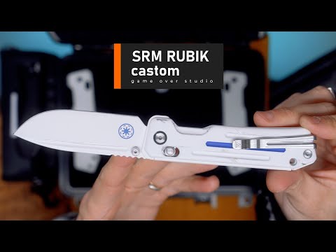 Видео: SRM RUBIK Custom. Нож для коллекции или удовольствия?