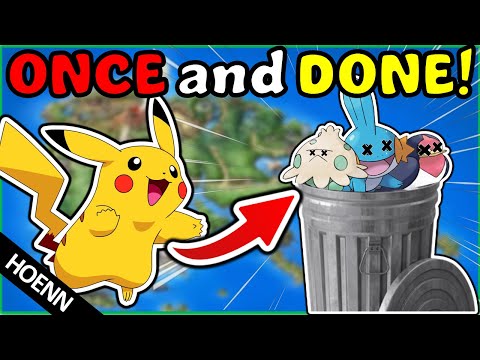 Видео: Покемоны, но я выбрасываю их после одного использования!