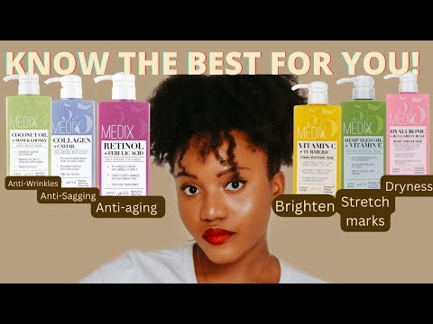Видео: Обязательно посмотрите перед покупкой лосьонов для тела Medix 5.5 для сияющей и яркой кожи ✨ #med...