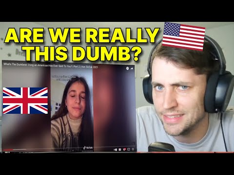 Видео: Какую самую глупую вещь вам когда-либо говорили американцы? (Реакция американцев)