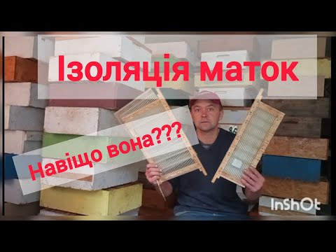 Видео: Ізоляція маток - Головна мета та ціль !!!!