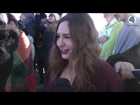 Видео: Йорданські купання у селі Вікно. - Погляд зблизька, 23.01.2019