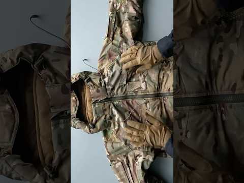 Видео: Тактична зимова куртка UATAC Multicam Hard Membrane Climashield Apex #uatac #uatacshop