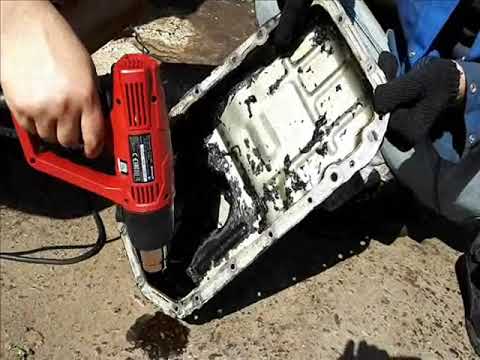 Видео: Димексид против масложора. Mitsubishi 4G18