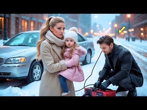 Видео: Это тот мужчина, что починил нашу машину!» — Девочка указала на богатого генерального директора, 
