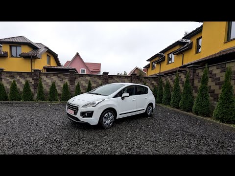 Видео: Peugeot 3008 1.6 дизель 2014р 6ст рАКПП