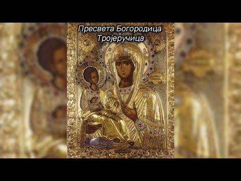 Видео: АКАТИСТ ПРЕСВЕТОЈ БОГОРОДИЦИ ТРОЈЕРУЧИЦИ!!!