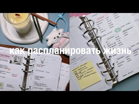 Видео: как я веду ежедневник 🌱 финансы, цели на год, заметки