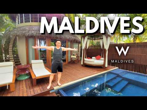 Видео: Самый недооцененный курорт на Мальдивах: W Maldives