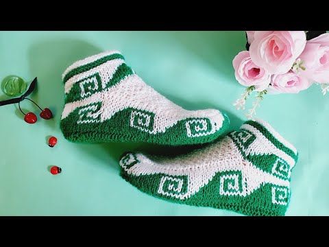 Видео: Свяжи вместе со мной носки «Греческие волны» на двух спицах! 🌿.Авторская работа.