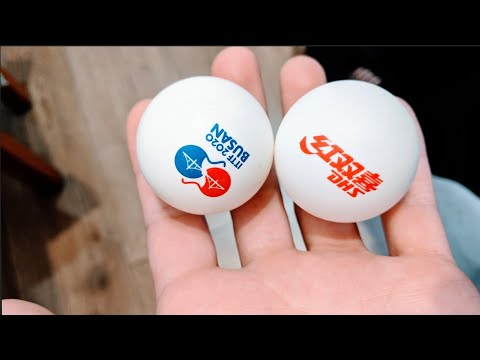 Видео: Мячи для настольного тенниса. Хороший бюджетный мяч 40+