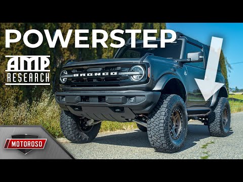 Видео: Инструкции по установке AMP Power Steps для 2- и 4-дверных мотоциклов Bronco 21+ с руководством п...