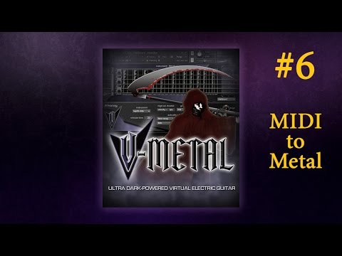 Видео: Prominy V-Metal - обзор #6. Пример использования в проекте. Соло-гитара