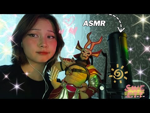 Видео: АСМР таппинг, масло, и неожиданные триггеры + болталка