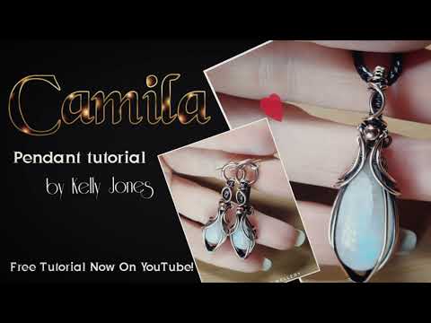 Видео: Мастер-класс по изготовлению кулона-обмотки «Камила» от ювелирного бренда Kelly Jones Jewellery.