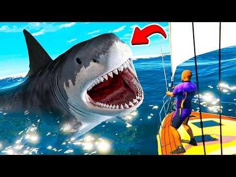 Видео: ПОЙМАЛ МЕГАЛОДОНА НА РЫБАЛКЕ В МАРИАНСКОЙ ВПАДИНЕ в ГТА 5 МОДЫ! ОБЗОР МОДА в GTA 5 ВИДЕО MODS