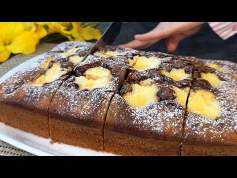 Видео: Самый вкусный торт, который я когда-либо готовила! Простой и очень вкусный! Рецепт за 10 минут.