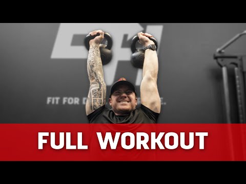 Видео: ЛУЧШАЯ функциональная тренировка с отжиманиями для пожарных и спасателей